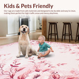 Charming Pink Floral Aesthetic(Pink)