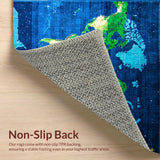Contemporary Earthy Geometric Visual(Blue)