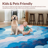 Charming Airy Textural Layers(Blue)