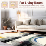 Vibrant Curvilinear Aesthetic Print(Gray)