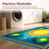 Lively Retro Circle(Blue)