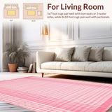 Luxurious Textured Plaid Design(Pink)