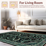 Eerie Snake with Dramatic Cthulhu Tentacle Aesthetic(Green)