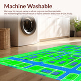 Interactive Cityscape Educational Playmat(Green)