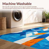 Elegant Trellis Blue Hues(Blue)
