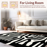 Bold Black and White Contrast(Black)