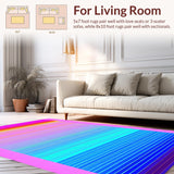 Lively Ogee Style Rainbow Hues(Pink)