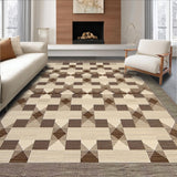 Geometric Natural Tones Elegance(Beige)