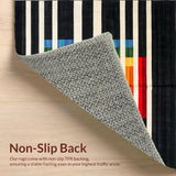 Chic Geometric Color Burst(Black)