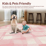 Chic Minimalist Plush Texture(Pink)