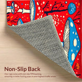 Cheerful Funky Nature Inspired(Red)