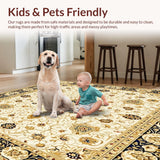 Beige Medallion Area(Beige)