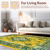 Charming Bright Patterned Ensemble(Yellow)