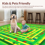 Charming Whimsical Round Design(Green)