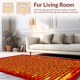 Fiery Colorful Abstract Aesthetics(Red)