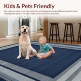 Casual Navy Striped Charm(Blue)