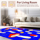 Colorful Childlike Nature Theme(Blue)