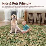 Lively Patterned Entrance Decor(Beige)