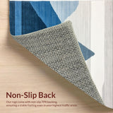 Artistic Gray White Peak Illustration(Blue)