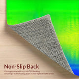 Artistic Whirling Color Spectrum(Blue)