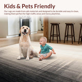 Beige & Brown Cascade Waterproof Indoor(Beige)