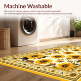 Striking Sunflower Patchwork Theme(Yellow)