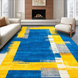 Chic Modernist Colorful Canvas(Blue)