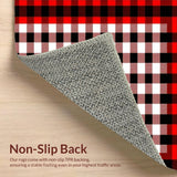 Contemporary Rustic Seasonal Checkered Look(Black)
