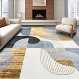 Rustic Chic Abstract Trellis Artwork(Blue)