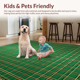 Contemporary Fluid Wave Motif(Green)