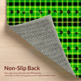 Elegant Green and Black Geometric(Green)