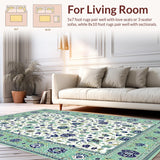 Artful Vintage Leafy Composition(White)