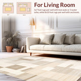 Dynamic Geometric Stripe Aesthetic(Beige)