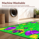 Festive Lobster Iris Motif(Green)