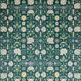 Ultra Soft Area Rug, Non Slip, Stain Resistant, Washable Area Rugs for Living Room, Bedroom, Rustic Textured Lattice Design(Green)