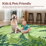 Charming Plush Circular Texture(Green)