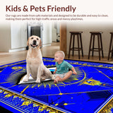 Bold Graphic Welcome Floor(Blue)