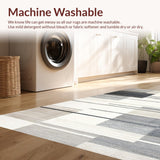 Contemporary Distressed Geometric Aesthetic(Gray)