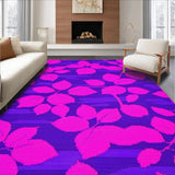 Ultra Soft Area Rug, Non Slip, Stain Resistant, Washable Area Rugs for Living Room, Bedroom, Lavish Fluffy Textured Elegance(Purple)