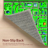 Charming Neighborhood Scene(Green)