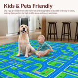 Interactive Roadway Exploration Mat(Blue)