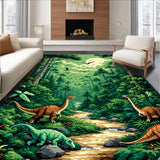 Vibrant Prehistoric Creature Design(Green)