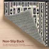 Southwestern Ethnic Geometric Elegance(Black)