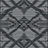 Ultra Soft Area Rug, Non Slip, Stain Resistant, Washable Area Rugs for Living Room, Bedroom, Sleek Geometric Linear Motif(Gray)