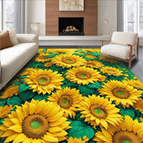 Vibrant Earthy Shaggy Elegance(Yellow)
