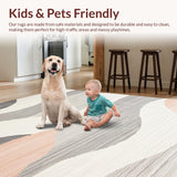 Contemporary Earthy Geometric Arrangement(Gray)