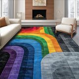 Elegant Linear Rainbow(Red)