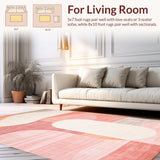 Unique Rustic Abstract Visual Flow(Beige)
