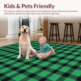 Chic Rustic Green Plaid Aesthetic(Green)