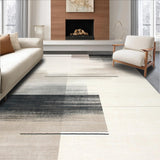 Ultra Soft Area Rug, Non Slip, Stain Resistant, Washable Area Rugs for Living Room, Bedroom, Sophisticated Artistic Linear Arrangement(Beige)